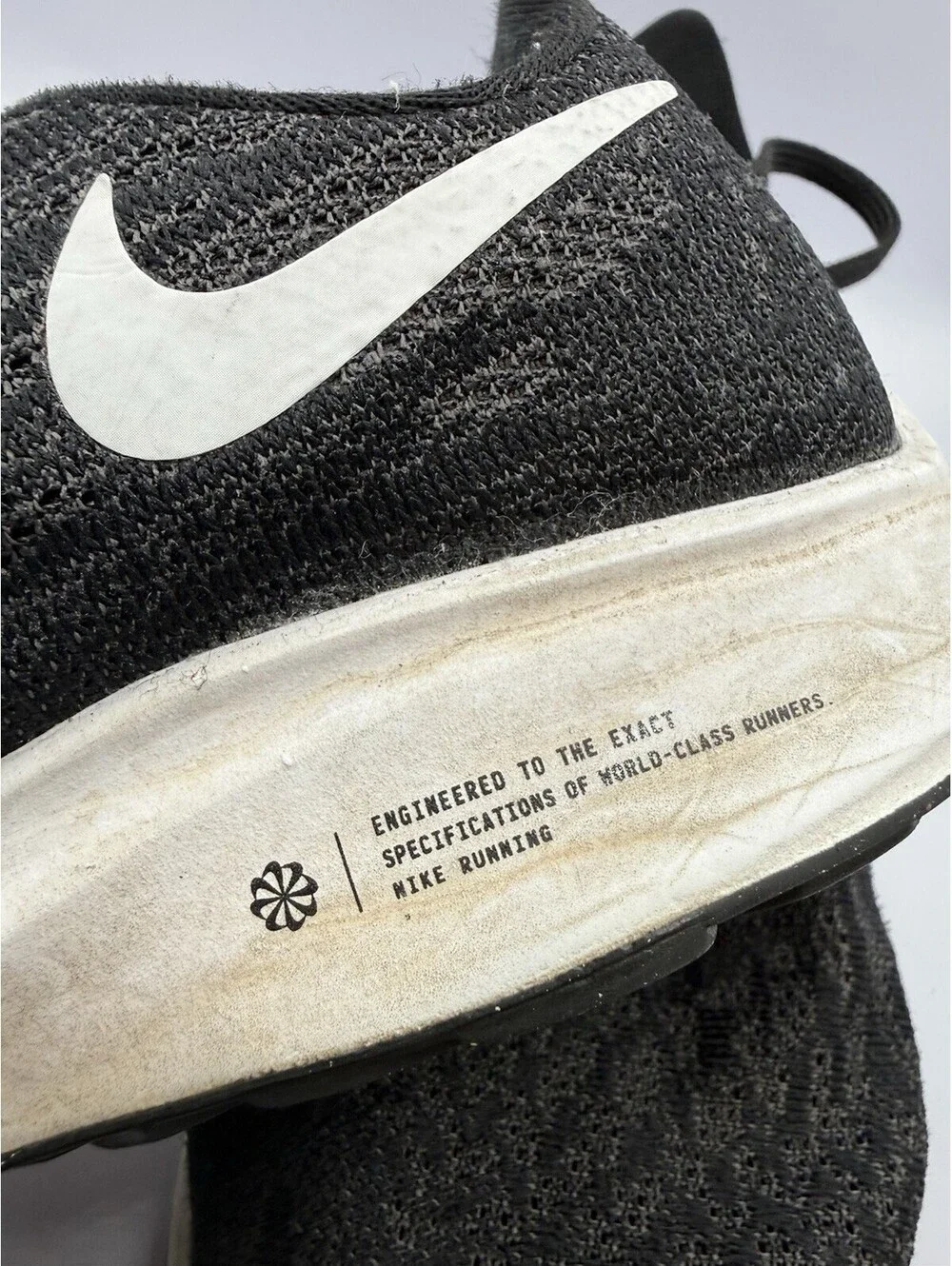 USED Nike Air Zoom Pegasus 36 Black Running AQ2210-004 Women's Size 7
